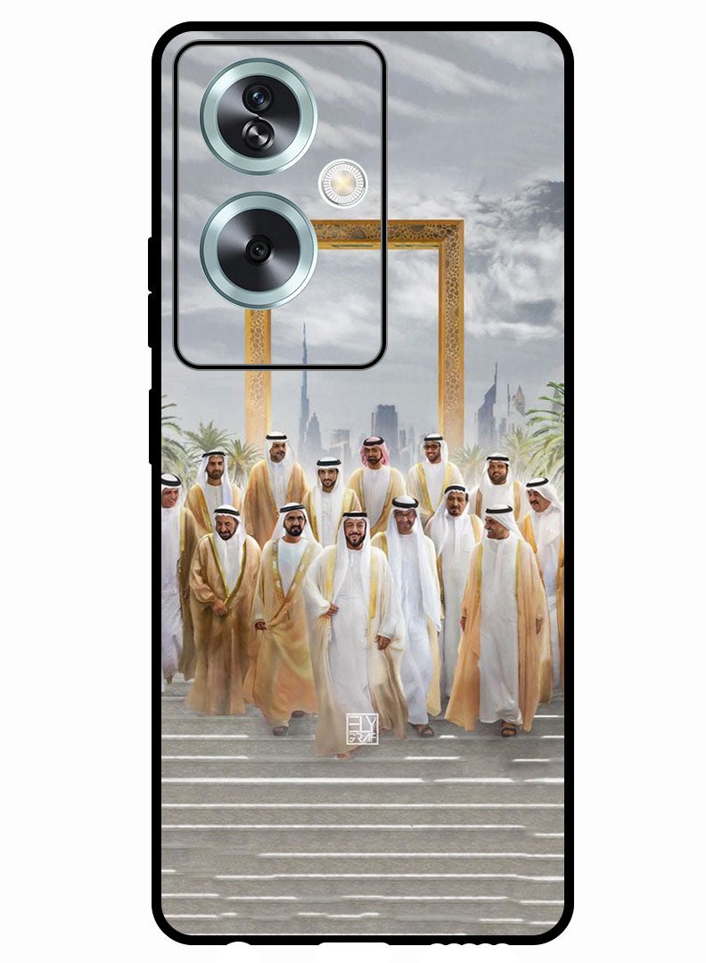 Theodor Protective Case Anti Scratch Shock Proof Bumper Cover For Oppo A2 Dubai Rulers - Image 1