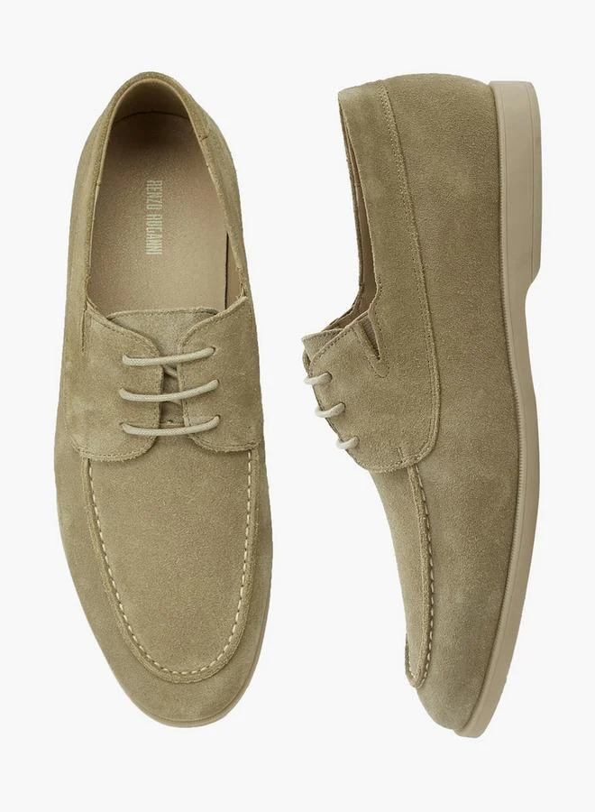 Renzo Ruganni Men Lace-Up Derby Shoes