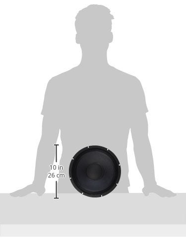 Eminence American Standard Alpha-10A 10" Mid-Bass Pro Audio Speaker, 150 Watts at 8 Ohms, Black - Image 3