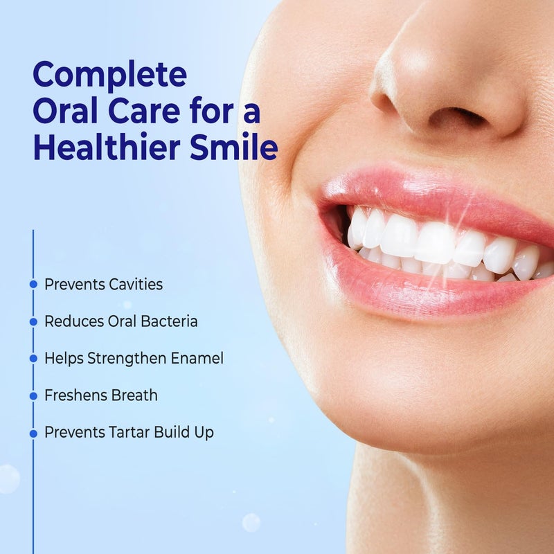 Enshine Total Expert Protection Toothpaste | Fluoride-Based Toothpaste for Cavities, Tartar & Gum Health | For Fresh Breath & Stronger Enamel Pack of 2 (100g each) - Image 4