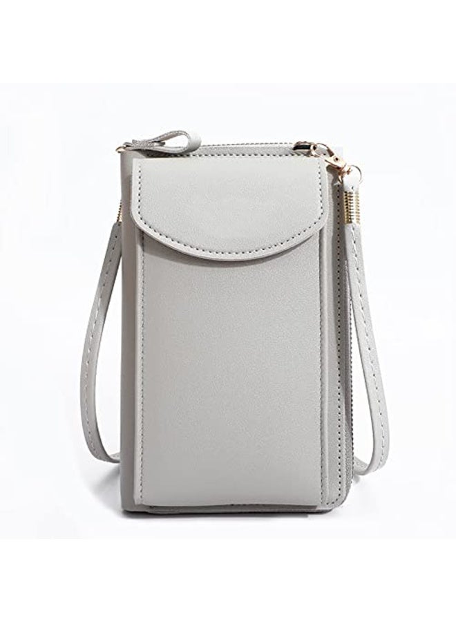 Daytoyz Stylish Women's Diagonal PU Leather Clutch Bag - Large Capacity Multifunctional Travel Wallet with Phone Pocket, Card Slots & Passport Holder - Ladies Purse Organizer for Everyday Use - Image 1