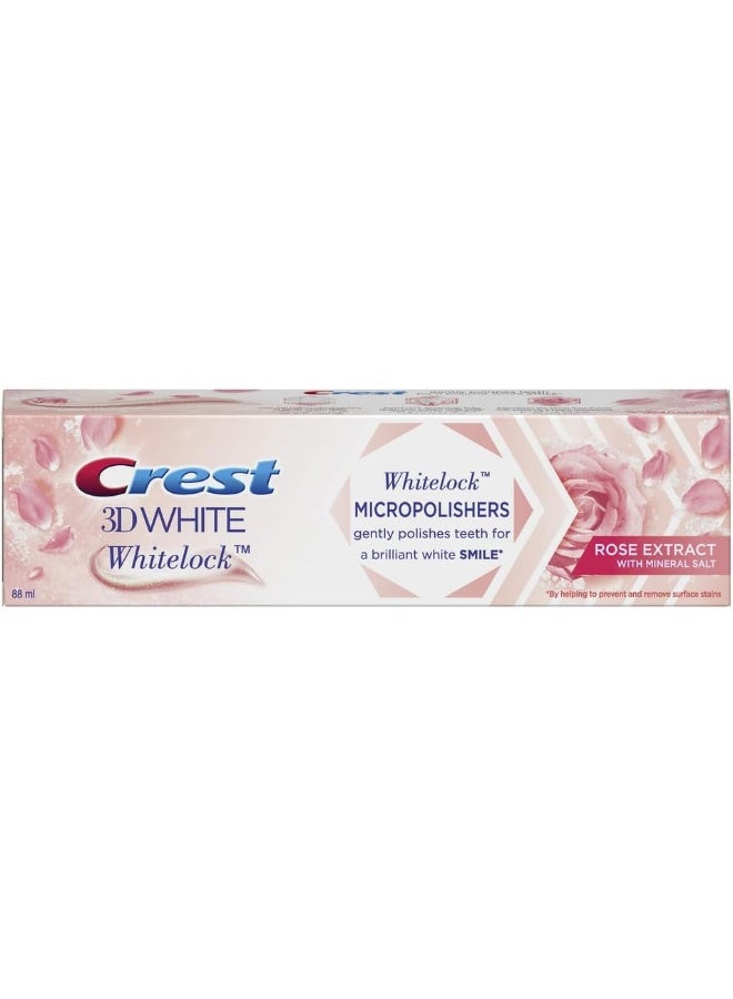 Crest 3D White Whitening Therapy Toothpaste 88ml, Rose - Image 2