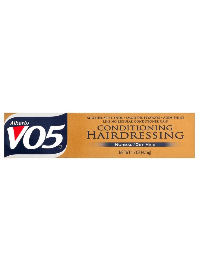 Alberto VO5 Conditioning Hairdressing for Normal to Dry Hair - Hair Conditioner Styling Product - Smooths Frizz - Brightens Color - 1.5 oz - Image 2