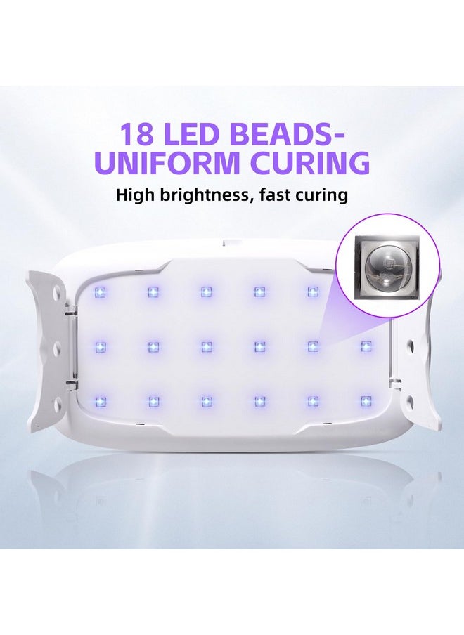 LET'S RESIN - Upgraded Uv Light For Resin, Large Size Portable Uv Resin Light, Fast Curing&Portable Uv Lamp, Resin Supplies For Uv Resin, Jewelry Making, Diy Craft, Decor - Image 1