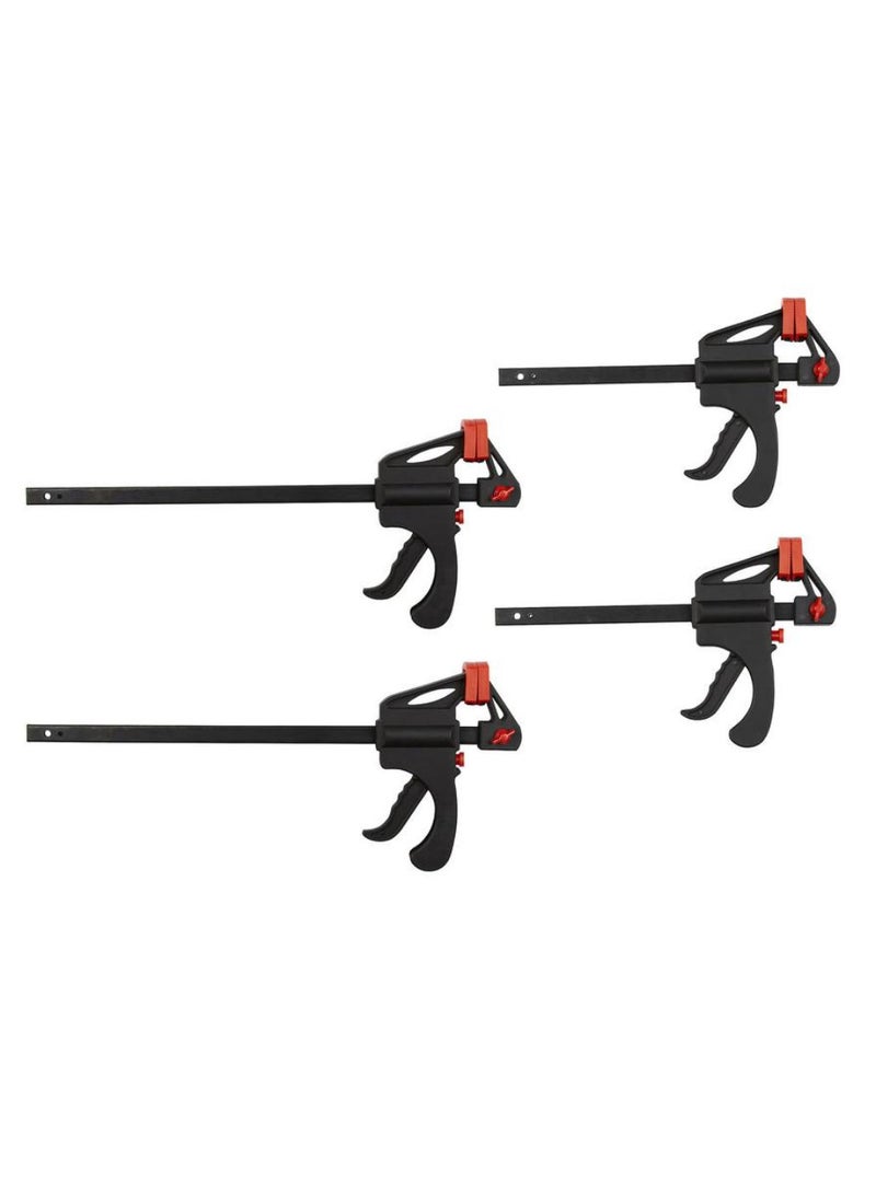 ACE Nylon And Tpr Bar Clamp Pack 4 Piece