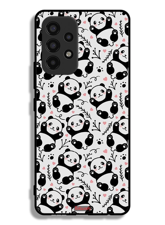 Tolwak Samsung Galaxy A53 5G Protective Case Cover Pattern Of Panda - Image 1