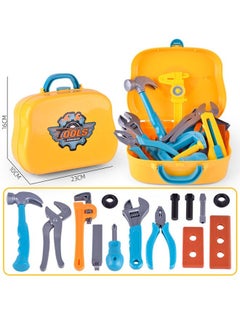 15PCS Kids Tool Set Pretend Play Construction Toy with Tool Box Pliers Hammer Spanner Screwdriver Construction Accessories - pzsku/ZFCA744F4676558065281Z/45/_/1739801593/70d25f5b-cc32-4746-a19a-e3b2ec12016d