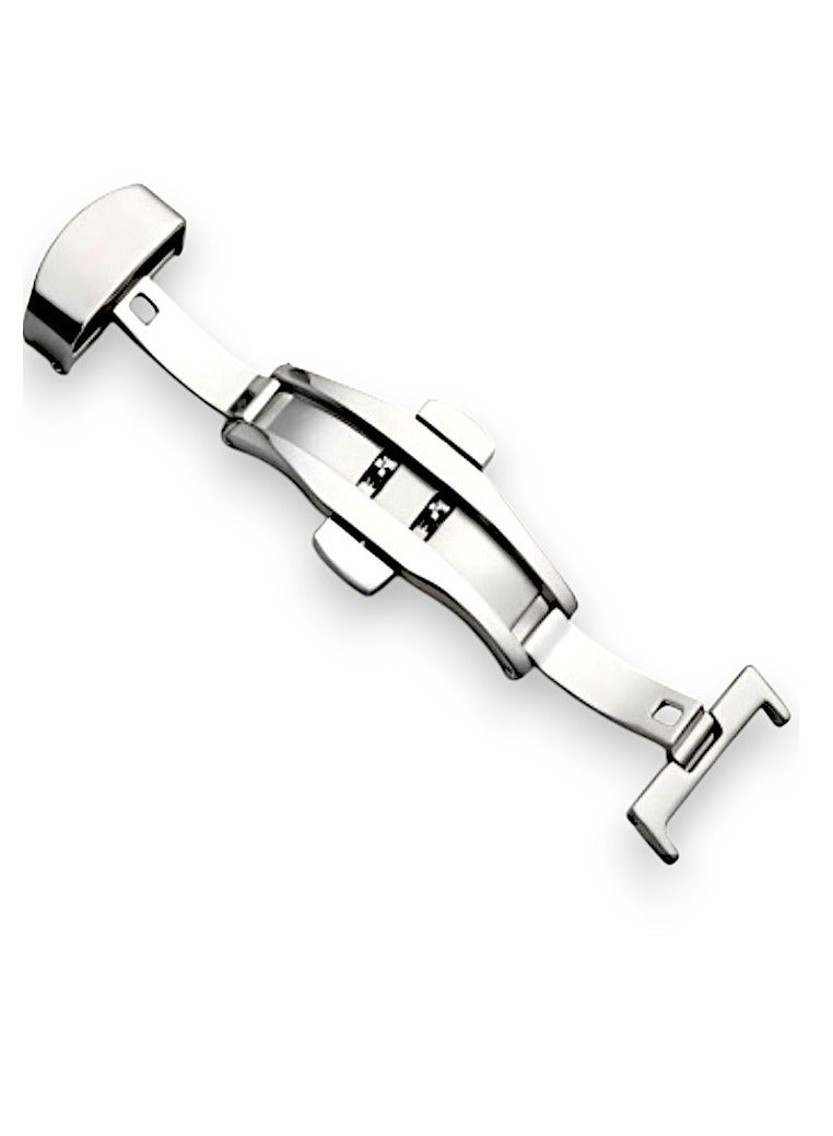 Swisir Automatic Movement Stainless Steel Wrist Watch S.White