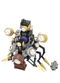 Y&D Skibidi Toilet Man Toy Building Blocks 404 Pcs Time Robot Toy Ideas Toys Battle Horror Game Model Ideas Toys Gifts for Adult & Kids  - Image 3