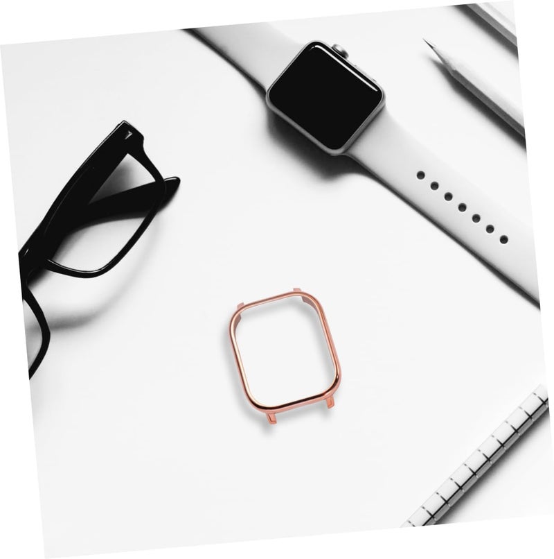 CANIGHT Watch Protective Case Cover for Pc Design Elegant Rose Gold Finish Scratch-resistant Comfortable Fit Around Protection against Bumps and Fingerprints - Image 2