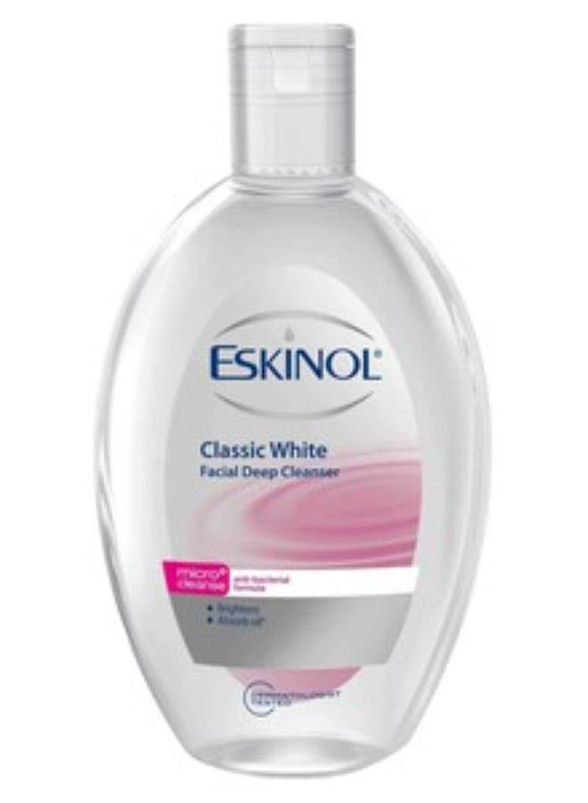 إسكينول منظف ​​عميق للوجه كلاسيك وايت 225 مل - Image 2