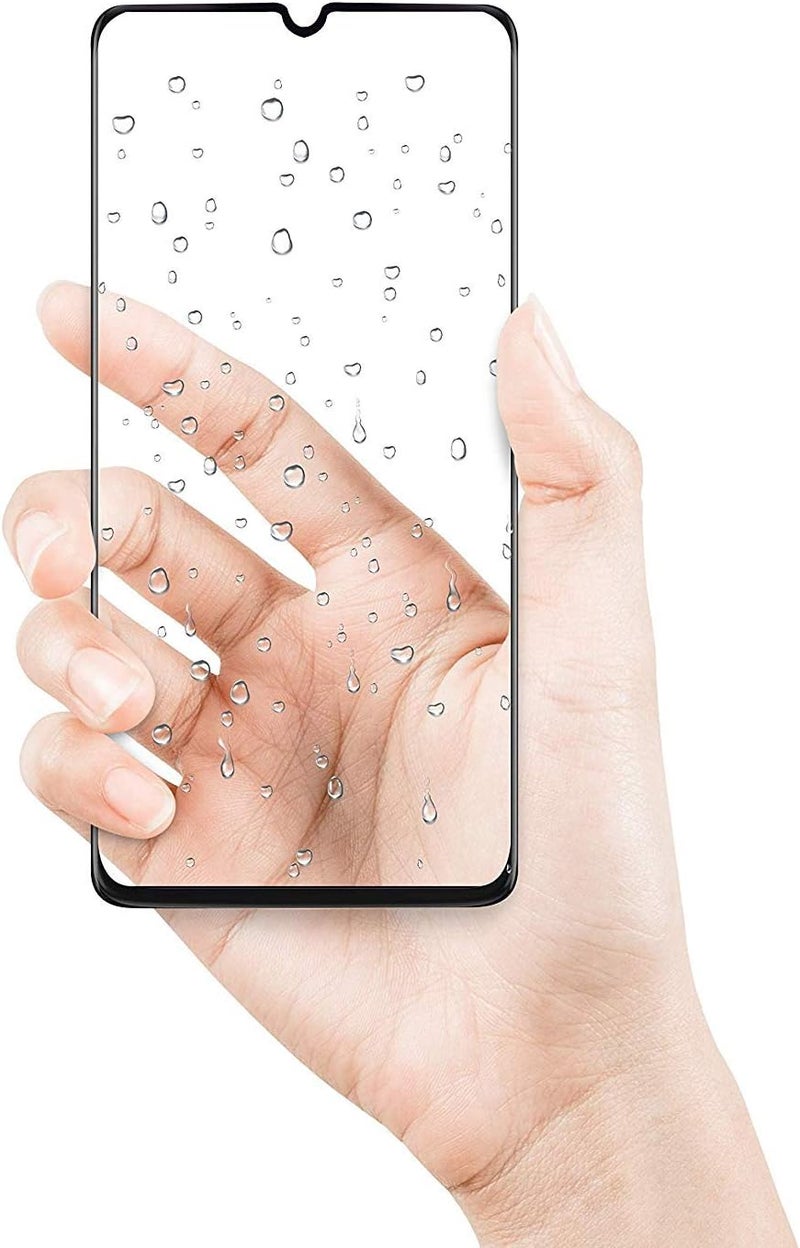 FIRST MART Screen Guard for Samsung Galaxy M30s / M30 / M31 / M21 / A30 / A30s / A50 / A50s Tempered Glass Screen Protector Full Glue Edge-to-Edge Gorilla Screen Protector - Black by Nice.Store.UAE - Image 4