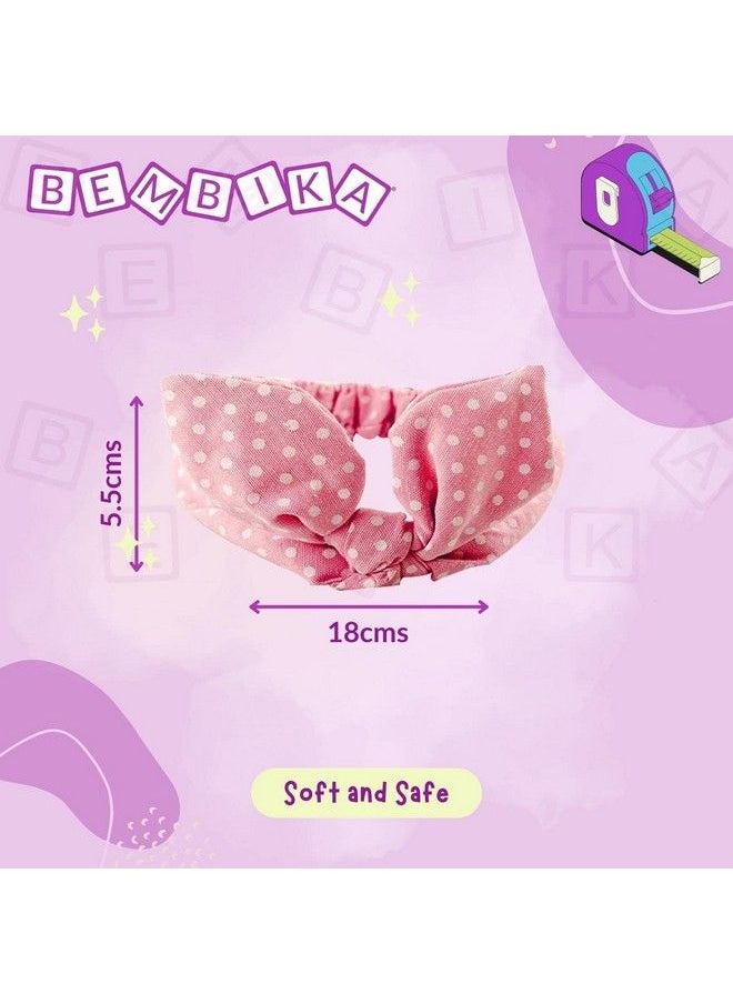 BEMBIKA - Newborn Turban Knot Printed Headbands For Baby Infantbaby Girl Soft Cute Toddler Hairbands(Set Of 3) - Image 1