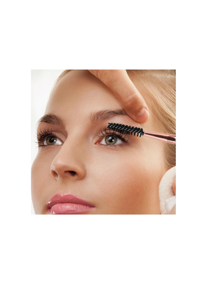 3 Pcs Eyelash Separator Comb with Spoolie Brush, Dual Head Lash Separator Tool Eye Lash Comb Brush
