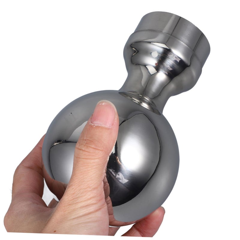 Stainless Steel Ball End Cap For Handrail Stair Railing Porch Flagpole Size 13X7X7CM - Image 4
