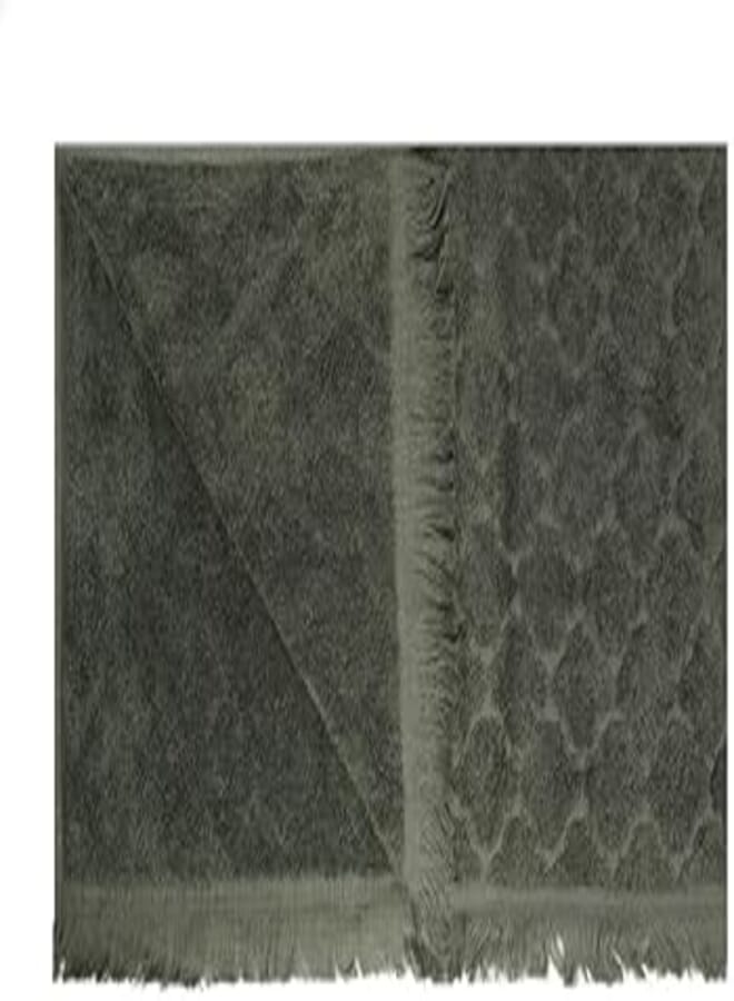 More Cottons Trifle Jacquard Towel (Olive, 50 * 100)