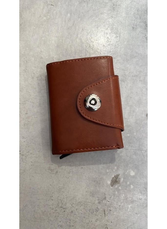 zoba Men's Leather Wallet with Card Holder - Havana - 244  - Image 1