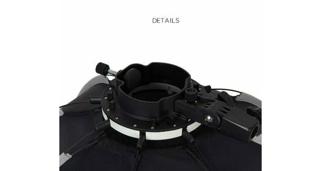 MVPRO (65 سم) صندوق ناعم خفيف الوزن وقابل للحمل يأتي مع حامل من نوع S2 وورقتين مفرغتين | حقيبة حمل | متوافق مع جميع فلاشات السرعة - Image 5