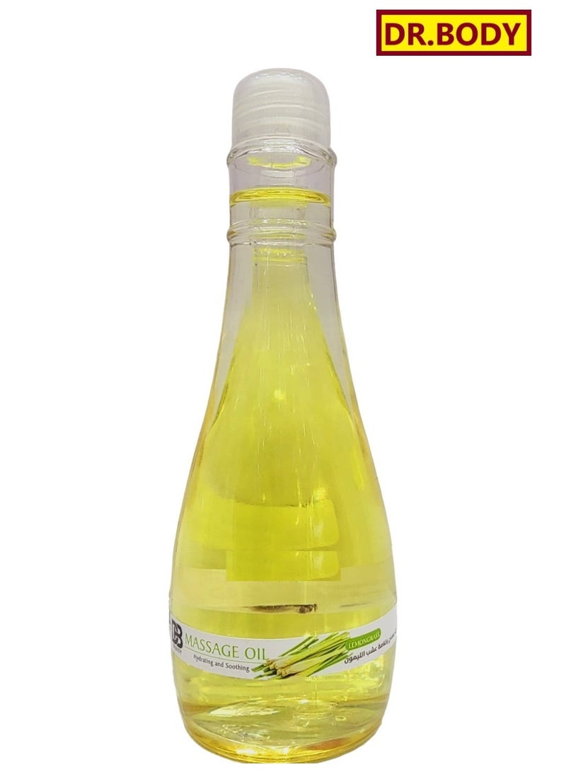 Massage Oil Lemongrass Hydrating And Soothing 120 ml