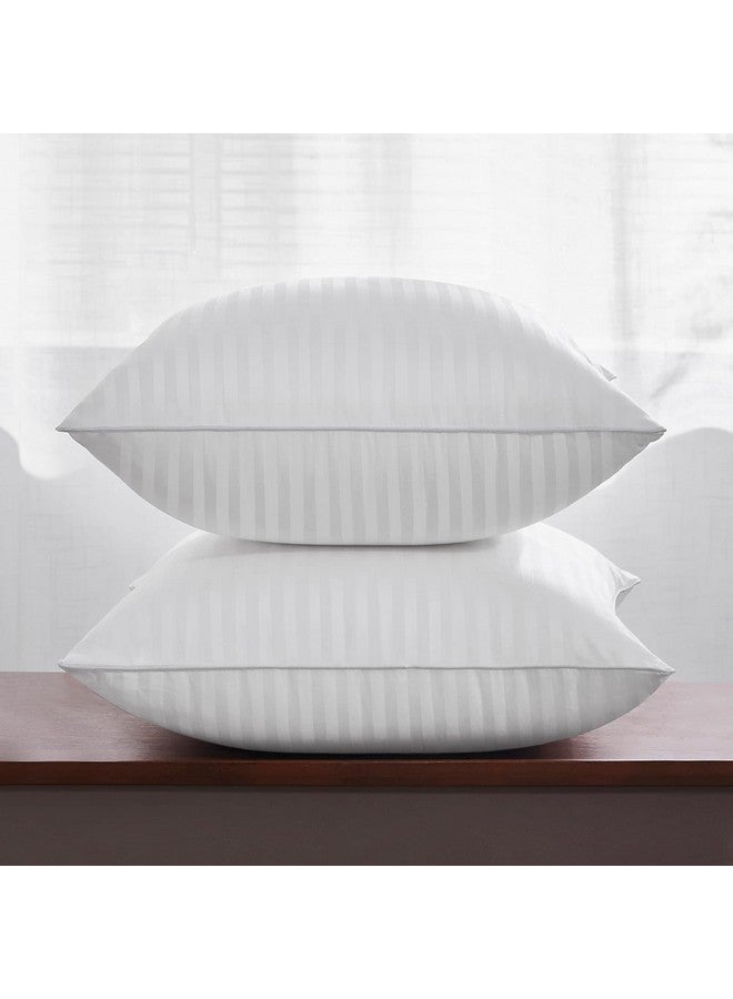 9villa Microfiber Cushion Filler,Sofa Cushions Set,Sofa Pillow, Cushions for Bed, 18 x 18 Inch, White - (Set of 5) - Image 2