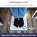 ScaleBelly Professional Physician Scale 440 lb Home Gym Office Medical Floor Scale High Capacity Scale for Wrestler Powerlifters - Image 4