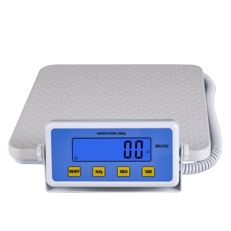 ScaleBelly Professional Physician Scale 440 lb Home Gym Office Medical Floor Scale High Capacity Scale for Wrestler Powerlifters - Image 3