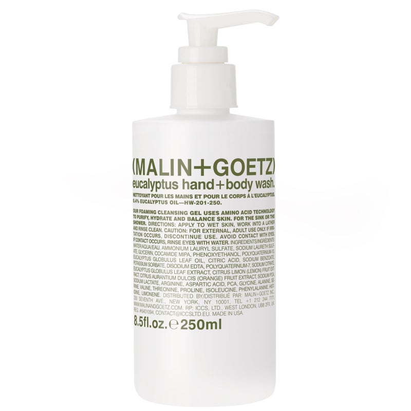 (MALIN+GOETZ) غسول اليدين والجسم من مالينغويتز باليوكالبتوس - صابون طبيعي مرطب 85 أونصة سائلة - Image 2