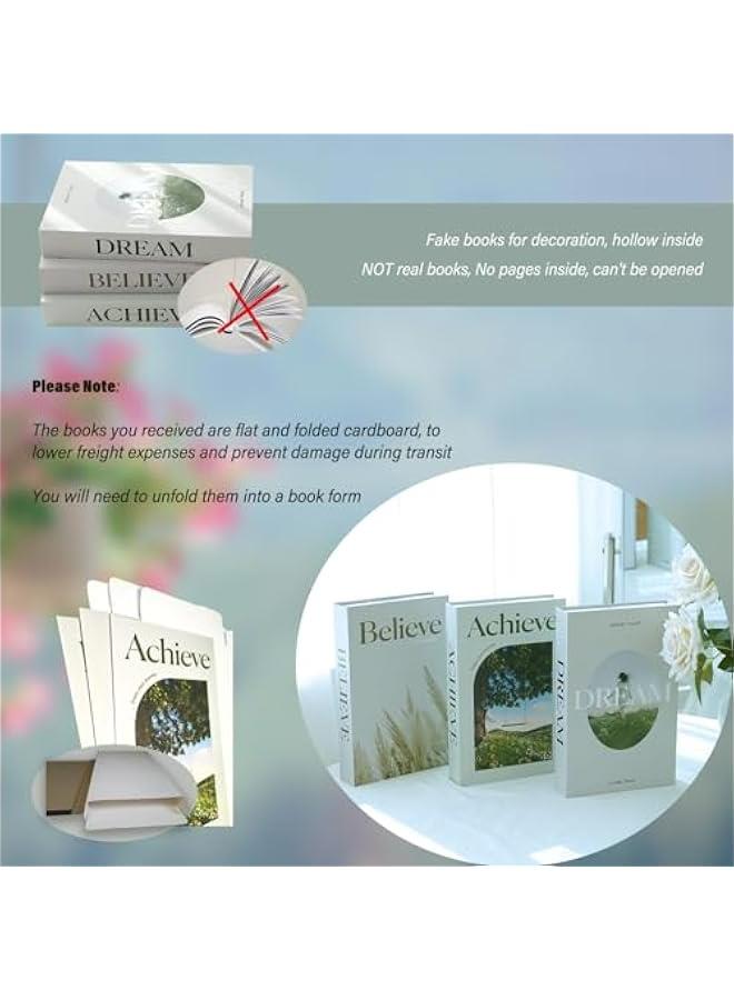 ​Decorative Books for Home Decor, Faux Books for Living Room Bookshelf, Coffee Table Decoration, Hollow Inside - Image 5