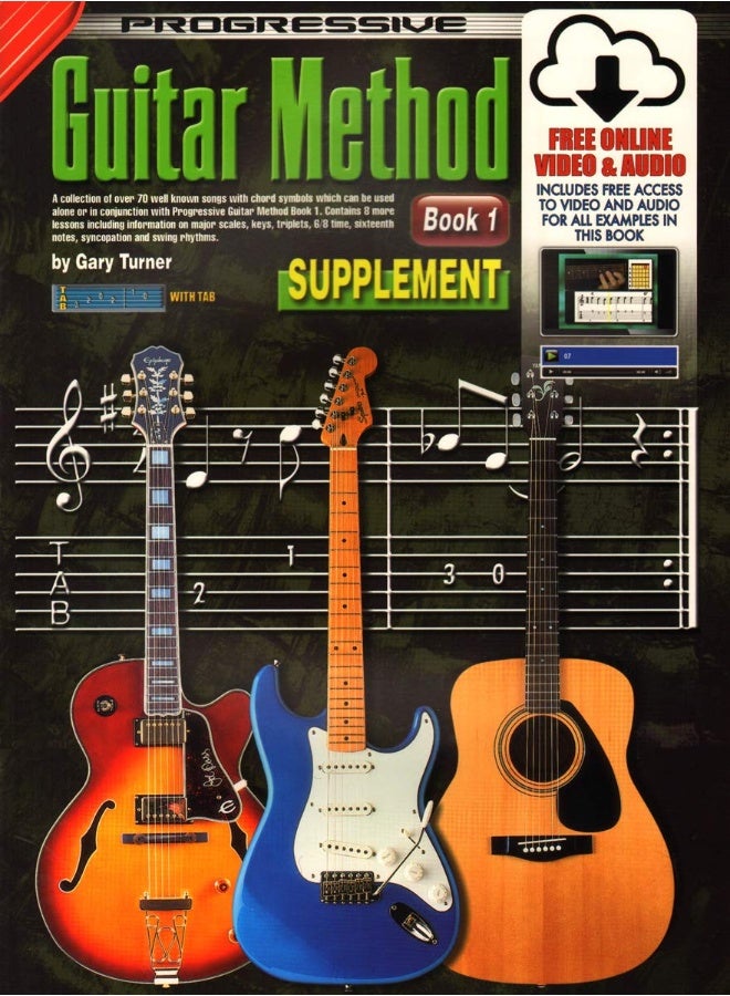 Progressive Guitar Method - Book 1 Supp. Songbook: With Poster - Image 1