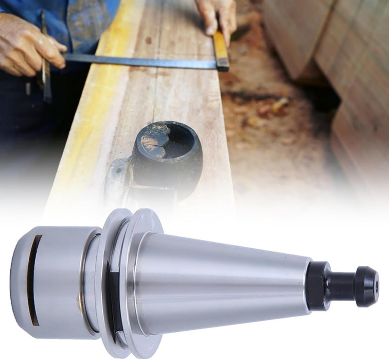 Collet Chuck Holder for CNC Milling Machine, ER Collet Chuck Holder with and Rigidity, Fine Engraving Lathe Tool Made of Carburized Steel for Engraving (ISO25-ER20-035MS) - Image 4