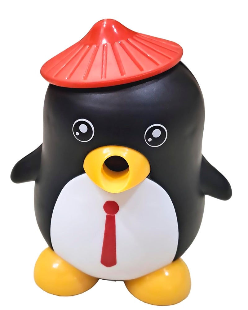 FETE PROPZ FETE PROPZ Sharpener for Kids, Table Sharpener for Toddlers ? Penguin Shaped Pencil Sharpener, Table Sharpener Machine, Manual Sharpener for School, Office, Stationery Gift for Kids(Multi Color) - Image 1