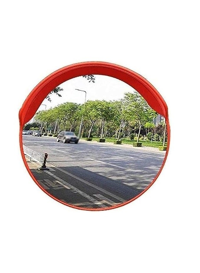 Duravel Duravel Convex Safety Mirror, Circular Shape, 60CM, for Shops, Warehouses, Parking Lots, Offices, Indoor, Outdoor, Blind Spots  - Image 1