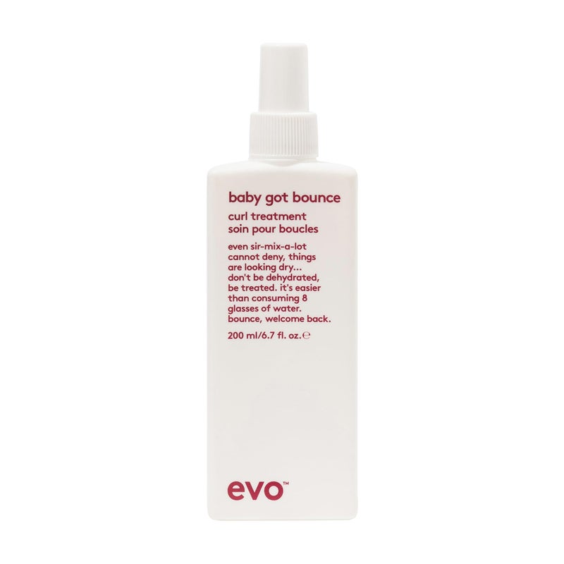 EVO Baby Got Bounce Curl Treatment - Travel Size Rinse Out Treatment To Moisturize, Repair, Support Curl Pattern & Prepare Curls For Styling - 6.7fl.oz - Image 1