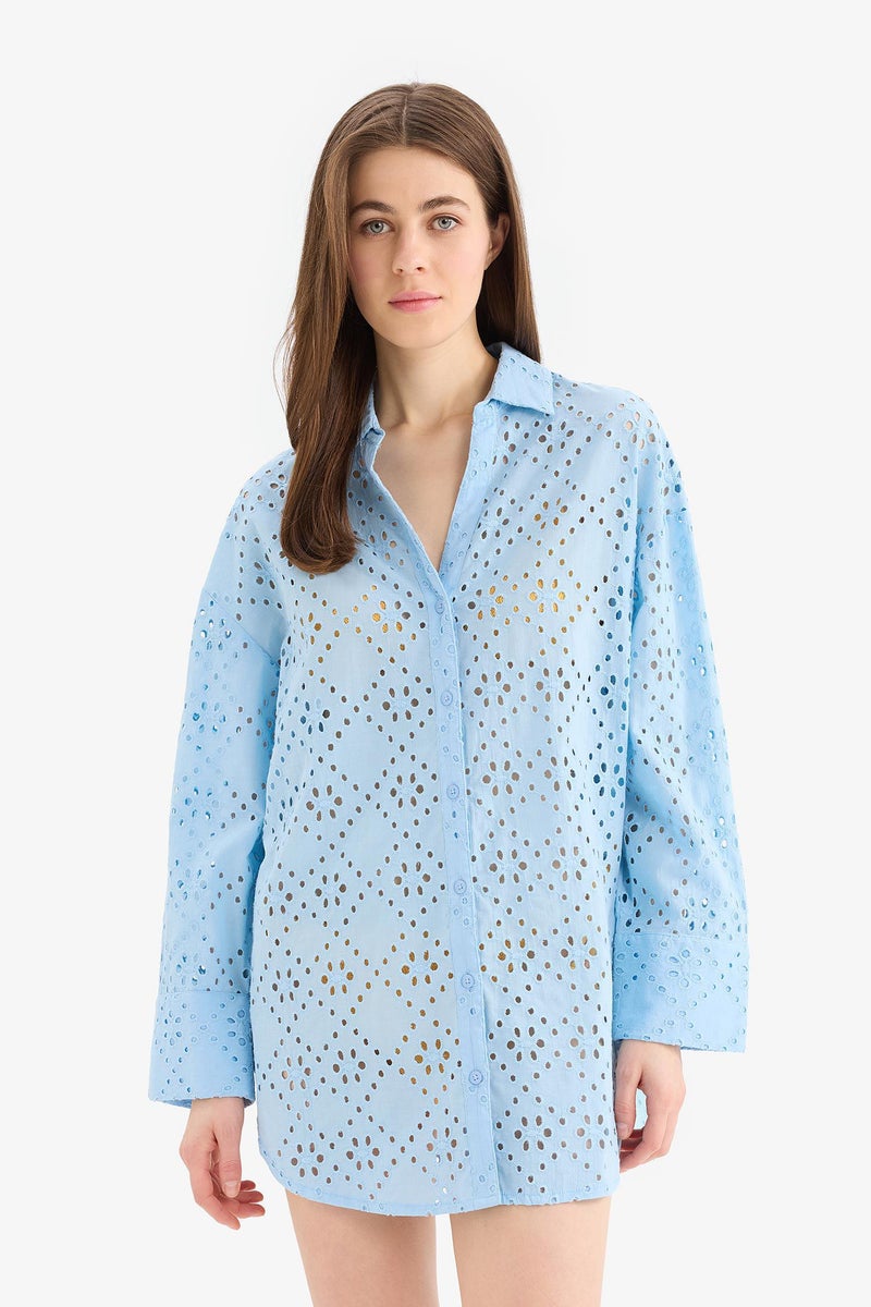 DeFacto Woman Regular Fit Cotton Beachwear  - Image 2