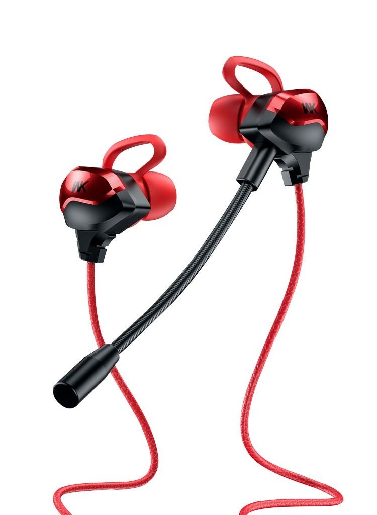 WEKOME Wired Earphone Red ET-Y30 - Image 4