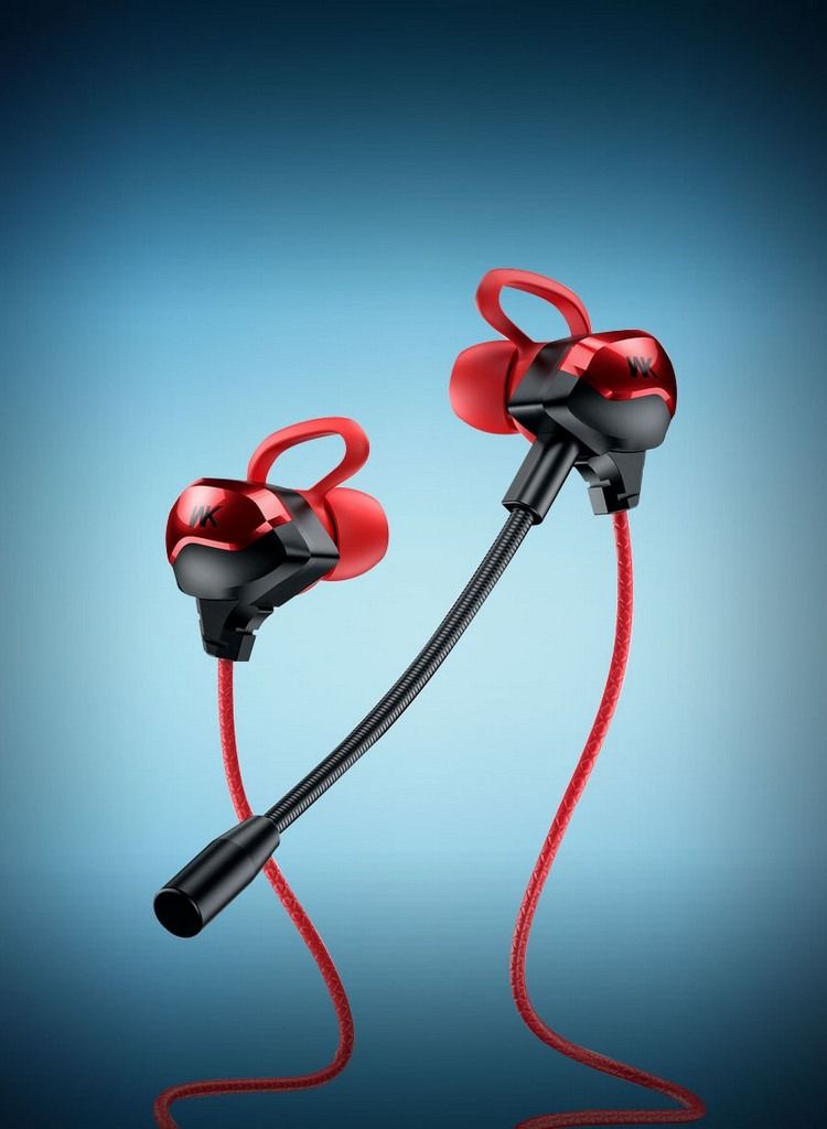 WEKOME Wired Earphone Red ET-Y30 - Image 2