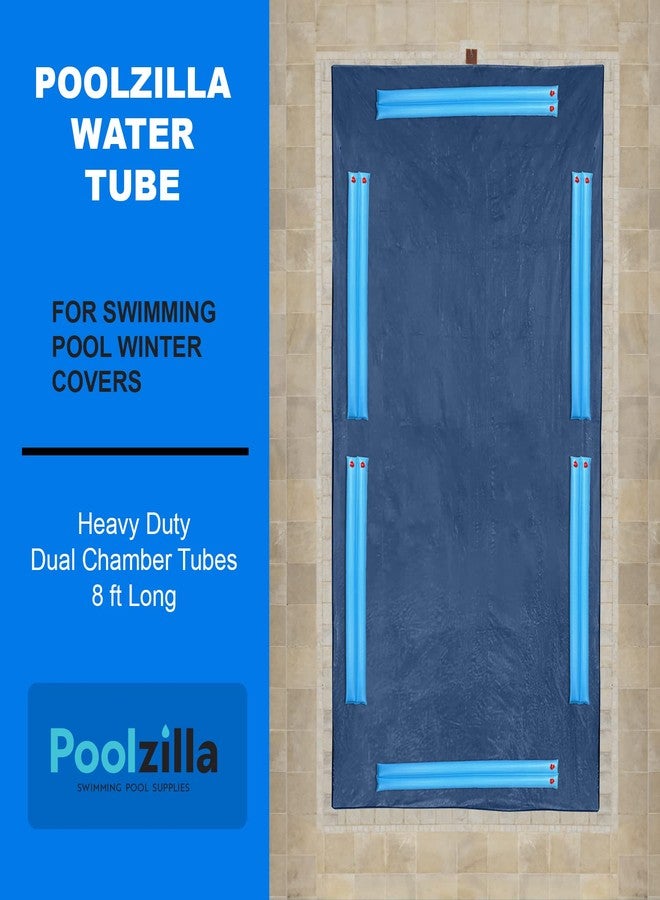 Poolzilla 8-Foot Heavy Duty Double Chamber Water Tube for Swimming Pool Winter Covers - 6 Pack - Image 3