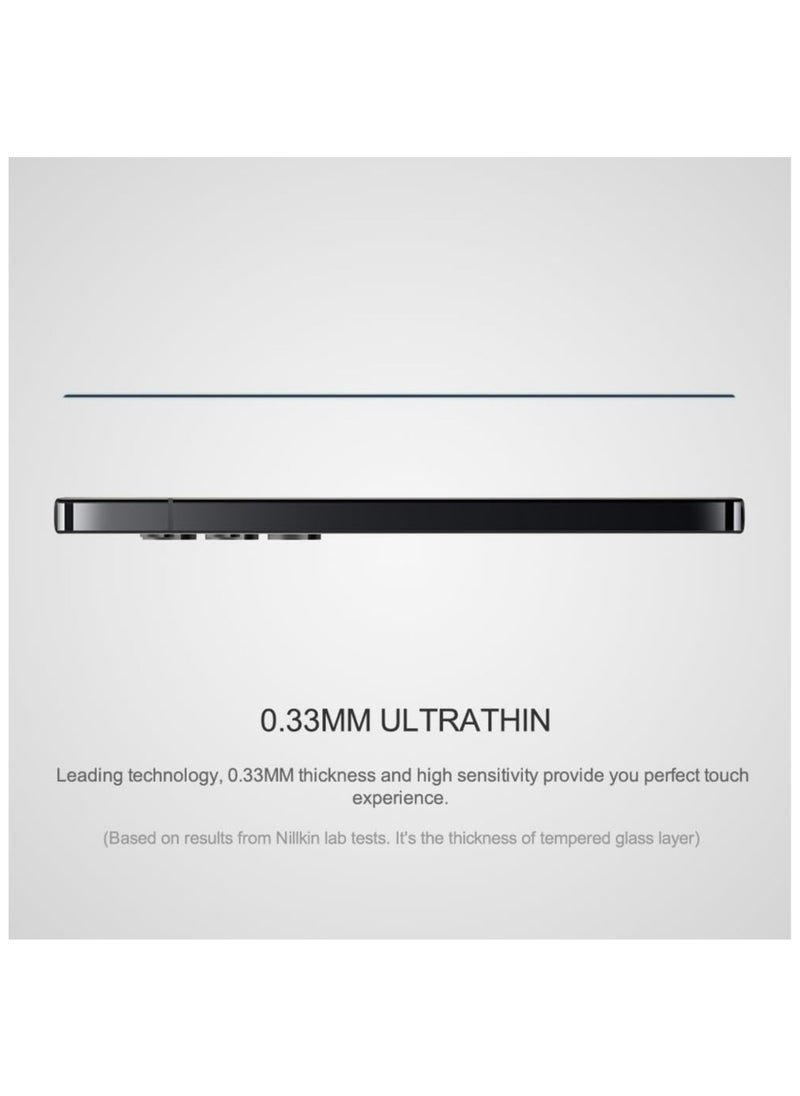 Nillkin - Nillkin Amazing CP+ Pro tempered glass screen protector for Samsung Galaxy S24 Ultra -  Black - Image 1