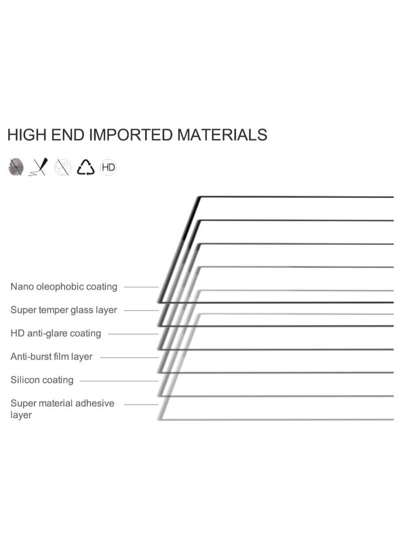Nillkin - Nillkin Amazing CP+ Pro tempered glass screen protector for Samsung Galaxy S24 Ultra -  Black - Image 1
