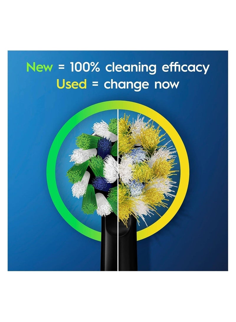 Oral-B Vitality Pro 2x Electric Toothbrush Heads, 3 Brushing Modes Including Sensitive Plus, Black And Blue - Image 5