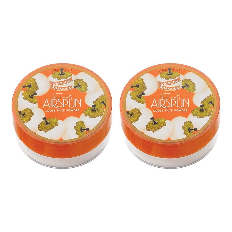 Coty Airspun Loose Face Powder Translucent Pack of 2