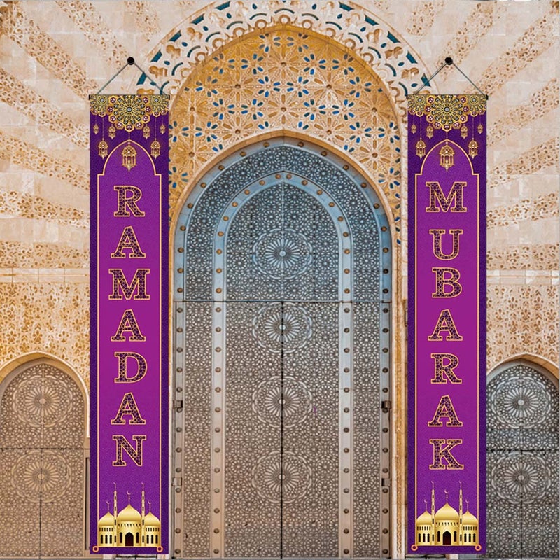 🏠 زينة عيد مبارك مع لافتات باب متينة للاحتفالات المناسبة - Image 4