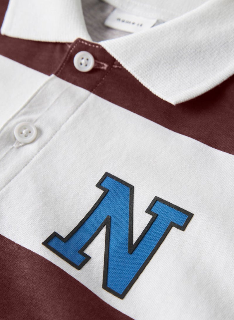NAME IT Kids Colorblock Polo - Image 4