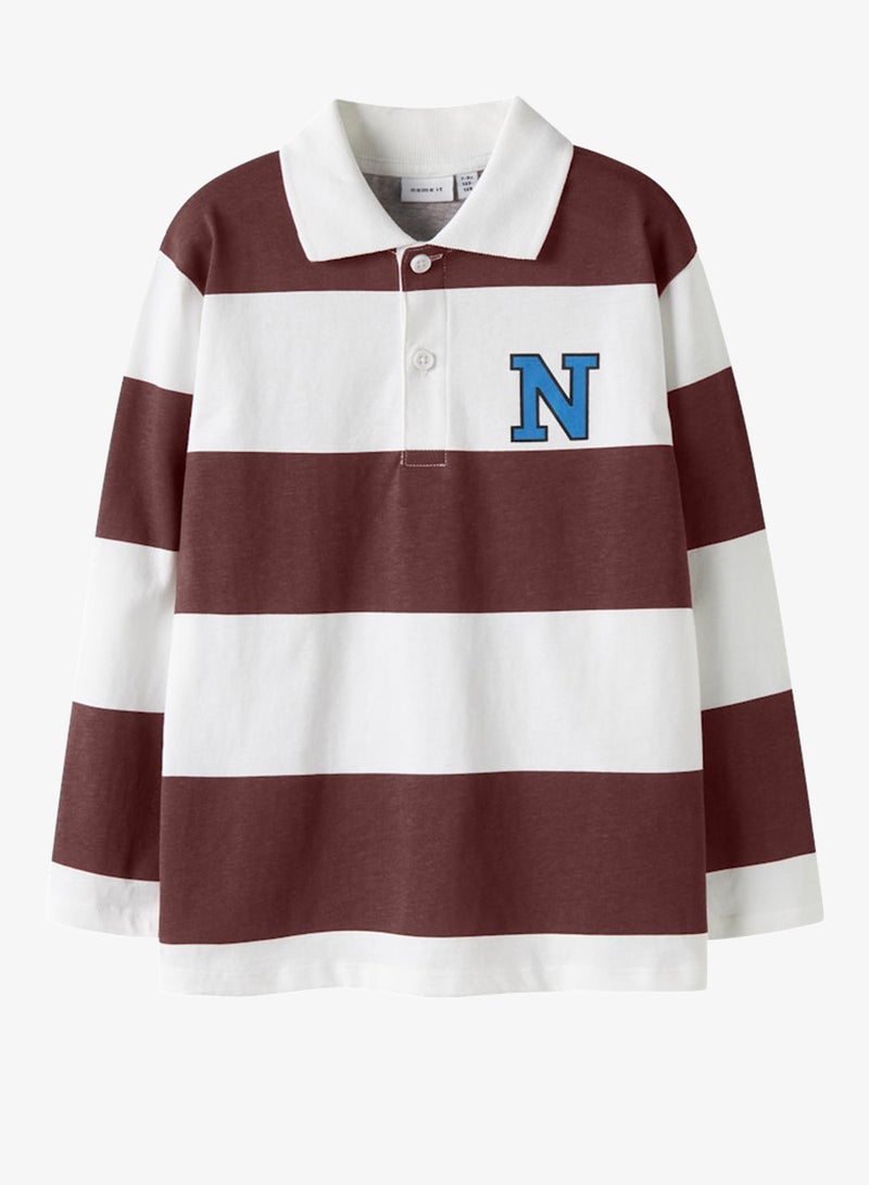 NAME IT Kids Colorblock Polo - Image 2