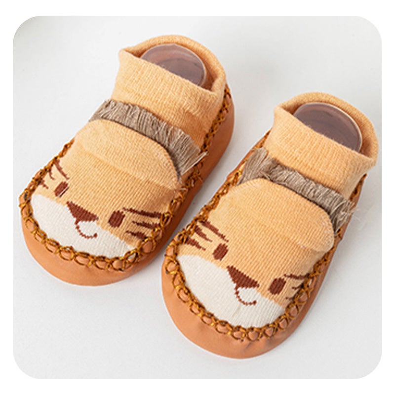 Baby Floor Socks Hat Brim Doll Floor Socks Soft-Soled Non-Slip Cool-Proof Toddler Shoes Baby Cartoon Toddler Shoes - Image 1
