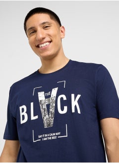 Seventy Five Basics Printed T-Shirt  - Image 3