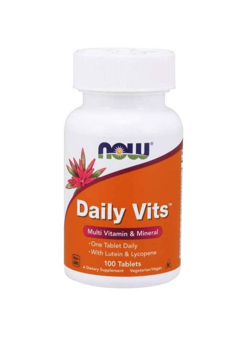 NOW Foods Daily Vits Multi Tabs 100's
