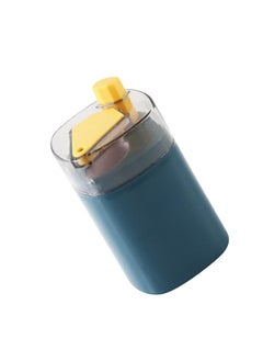 Thoraya Toothpick Holder Plastic Automatic Pop Up Toothpick Dispenser Container for Kitchen Dining Room Restaurant Blue  - Image 4