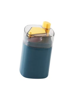 Thoraya Toothpick Holder Plastic Automatic Pop Up Toothpick Dispenser Container for Kitchen Dining Room Restaurant Blue  - Image 2