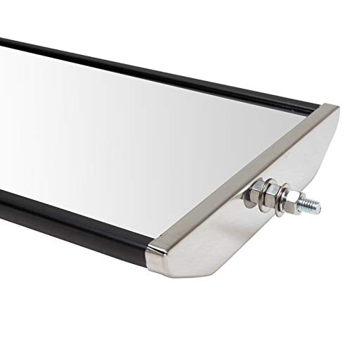 TRQ West Coast Mirror Signal Heat 16x7 Stainless Steel LH or RH for HD Truck - Image 3